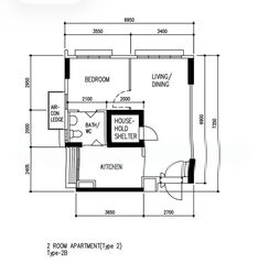 Blk 675B Fern Grove @ Yishun (Yishun), HDB 2 Rooms #588811881